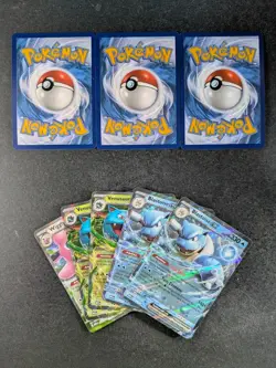 2023 Pokemon BLASTOISE EX/ VENUSAUR EX Scarlet & Violet 151 Holo English Lots - Image 2