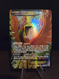 Pokemon TCG Ho-Oh EX 119/124Full Art Holo Dragons Exalted 🌟NM/MINT🌟 - Image 1