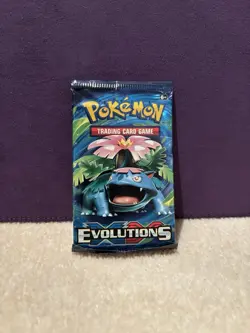 Pokemon Evolutions XY Booster Pack Venusaur Artwork, TCG, Sealed HEAVY!! - Image 2