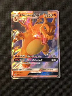 Charizard GX SM211 Promo NM Pokemon Sun & Moon Black Star 2019 SM - Image 1