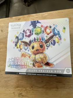 Pokemon TCG Scarlet Violet Prismatic Evolutions ETB Elite Trainer Box NEW SEALED - Image 1
