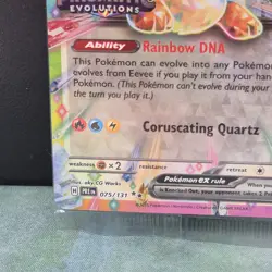 Eevee Ex 070/131 Prismatic Evolutions Stamped Promo Pokemon Surprise Box Sealed - Image 5