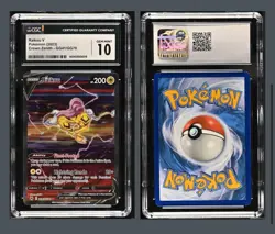 CGC 10 GEM MINT 2023 Pokemon Crown Zenith Raikou V Alt Art Holo GG41/GG70 - Image 1