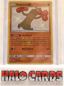 PACK FRESH Sudowoodo SV20/SV94 Pokemon Hidden Fates: Shiny Vault Shiny Holo HF - Image 1