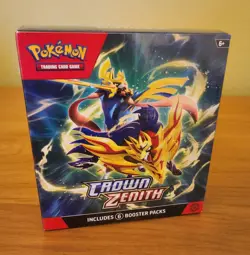 Pokemon TCG Crown Zenith Booster Bundle - 6 Packs - Brand New Factory Sealed 820650858963 - Image 1