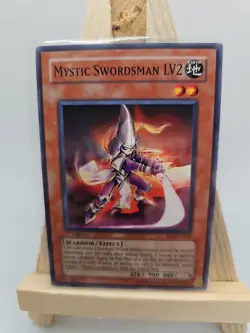 Yu-Gi-Oh! TCG Mystic Swordsman LV2 SD5-EN013 1st Edition Near Mint Condition - Image 1