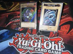 Yu-Gi-Oh Dark Magician Alternative Art Bandai Blue-Eyes White Dragon Japanese 9 - Image 1
