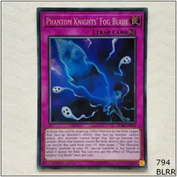 Phantom Knights' Fog Blade - BLRR-EN065 - Secret Rare 1st Edition Yugioh - Image 1