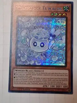 Mulcharmy Fuwalos Prismatic Secret Rare 1st Ed MP25-EN102 - Image 2
