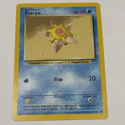 Pokemon Card Staryu 65/102 Base Set SHADOWLESS 1ST EDITION NM - Image 1