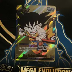 Son Goku : Childhood FB06-025 Gold Leader Dragon Ball Manga Booster Card Fusion - Image 1