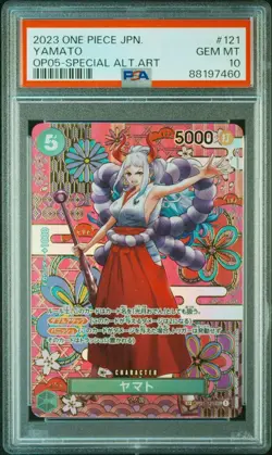 One Piece Card Yamato SP Japanese Style Art PSA10 Special Promo Rare - Image 2
