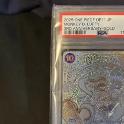 One Piece Card Luffy Gear 5 Gold Nika SEC SP OP05 119 PSA10 Godspeed Fist - Image 3