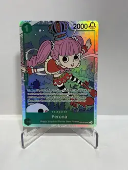 One Piece TCG Perona OP12-034 English Legacy of the Master Foil Card - Image 1