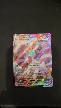 Pokemon Sylveon VMAX Evolving Skies Card 025/203 Rare NM/M - Image 1