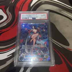 One Piece Card Boa Hancock SR SP OP07 051 PSA10 Special Rare Collector Gem - Image 2