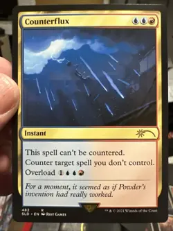 MTG Counterflux Secret Lair - Secret Lair x Arcane 482 NM - Image 1