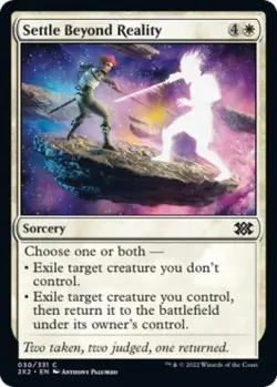 Settle Beyond Reality - Near Mint MTG Double Masters 2022 - Image 1