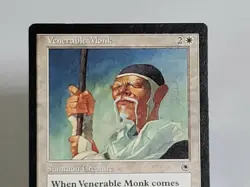 MTG Venerable Monk Portal Regular Uncommon - Image 2