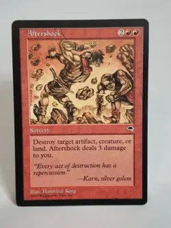 MTG Aftershock Tempest Regular Common Magic - Image 1