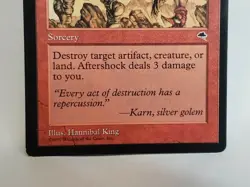 MTG Aftershock Tempest Regular Common Magic - Image 3