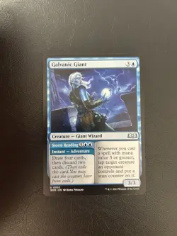 Galvanic Giant - Mtg: Wilds of Eldraine Regular Uncommon 52 - Image 1