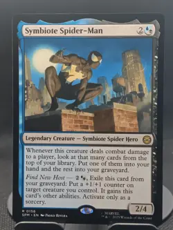 Symbiote Spider-Man - 156 - NM - Marvel's Spider-Man - MTG - Image 1