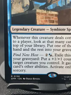 Symbiote Spider-Man - 156 - NM - Marvel's Spider-Man - MTG - Image 5