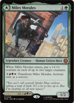 Miles Morales M Marvel's Spider-Man 108 NM MTG - Image 1