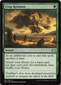 Crop Rotation U Double Masters 161 NM MTG - Image 1