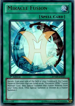 Yugioh Miracle Fusion RYMP-EN021 1st Edition Ultra Rare NM - Image 1