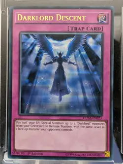 Darklord Descent DUSA-EN023 1st Edition LP/NM Yugioh Cards - Image 1