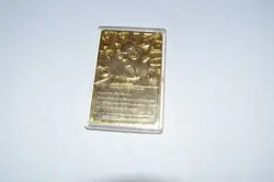 Nintendo Pokemon Gold Plated Trading Card Jigglypuff Burger King 1999 - Image 3