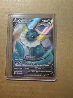 Vaporeon V 172/203 Holo - Evolving Skies SWSH07 - Pokemon Trading Card Game - NM - Image 3