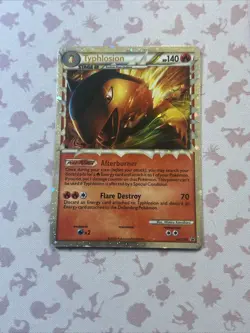 Typhlosion Prime HGSS09 Ultra Rare Black Star Promo 2010 Pokemon Card - Image 2
