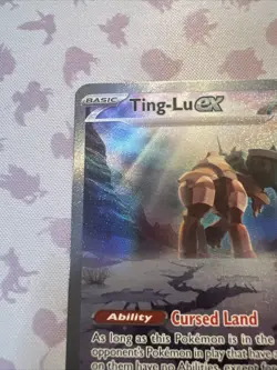 Pokemon TCG Ting-Lu EX Scarlet & Violet Paldea Evolved Holo Card 263/193 NM - Image 5