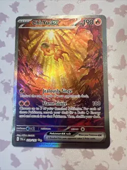 Pokemon TCG Chi-Yu EX Scarlet & Violet Paldea Evolved Holo Card 259/193 - Image 1