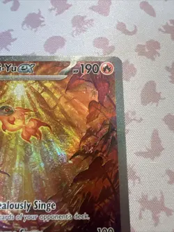Pokemon TCG Chi-Yu EX Scarlet & Violet Paldea Evolved Holo Card 259/193 - Image 4
