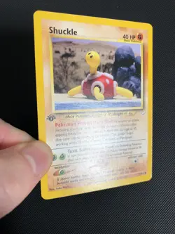 Shuckle 51/64 1st Edition Neo Revelation Common Pokemon Card 2000 WOTC Vintage - Image 2