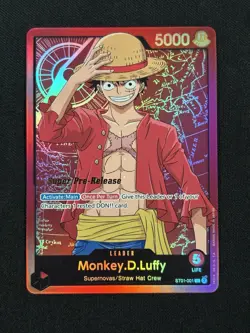 Monkey.D.Luffy ST01-001 Super Pre-Release Starter Deck 1 One Piece Card - Image 1