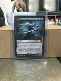 Sephiroth Fabled Soldier Magic the Gathering Card, Final Fantasy - Image 1