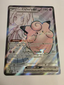 Lillie's Clefairy ex 195 Sv: Scarlet & Violet Promo Cards Holo - Image 1