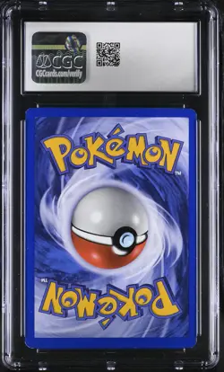 CGC 7.5 Pikachu POP Series 5 Holo 12/17 Inverted Back Error SWIRL Pokemon Card - Image 2