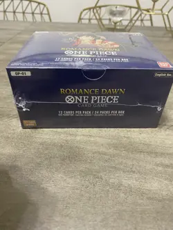 One Piece Card Game Romance Dawn Booster Box OP-01 (White Bottom) FACTORY SEALED - Image 2