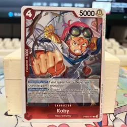 Koby PRB02-001 R ONE PIECE Card The Best 2 - ONE PIECE Card Game ENGLISH - Image 1