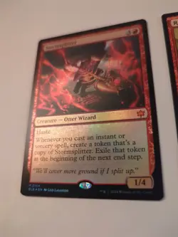 Stormsplitter Bloomburrow Foil & Raccoon Rallier Both Packfresh - Image 2