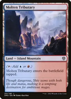 Molten Tributary - Dominaria United - Magic The Gathering - MTG - Image 1