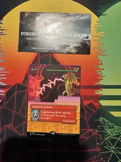 Lightning Bolt Secret Lair Extra Life 2024: Pixel Perfect - Image 1