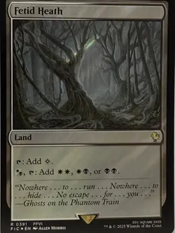 Fetid Heath Surge Foil R Commander: FINAL FANTASY 391 NM - Image 1