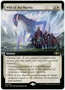 Will of the Mardu (Extended Art) - 0057 - Tarkir Dragonstorm - NM/M - Image 1
